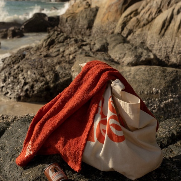 Oversize Canvas Beach Tote Bag - NEW - Picture 2 of 6